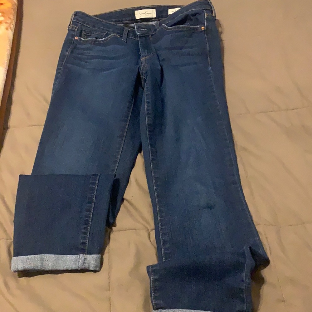Jessica Simpson cropped jeans